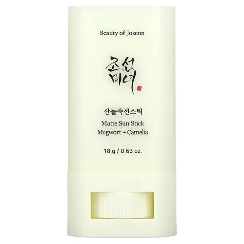 Beauty of Joseon Matte Sun Stick , Mugwort + Camelia , SPF50+ PA++++18g