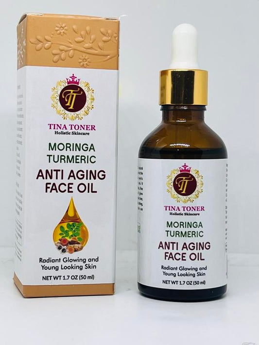 moringa turmeric face oil serum 60ml Skincare Moisture