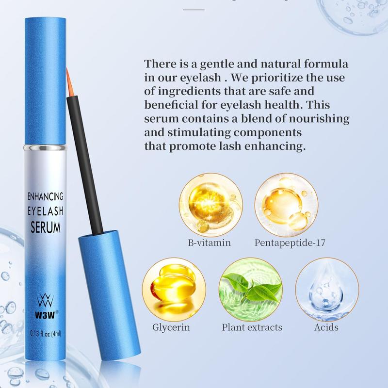 Comfort Natural Eyelash Serum, Eyelash Enhancing Liquid, Eyelash Care Product for Women & Girls, Summer Gift