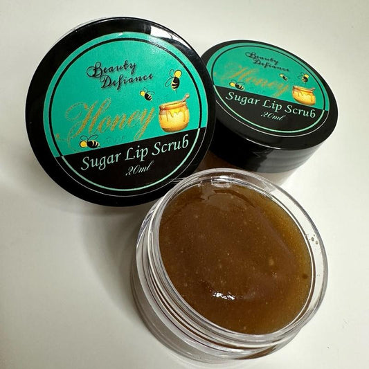 Brown Sugar & Honey Lip Scrub Exfoliate Moisture