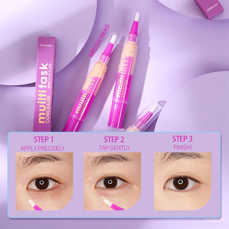 Long Lasting Concealer Pen, Full Coverage Flawless Makeup Stick, Cosmetic Product for Women & Girls