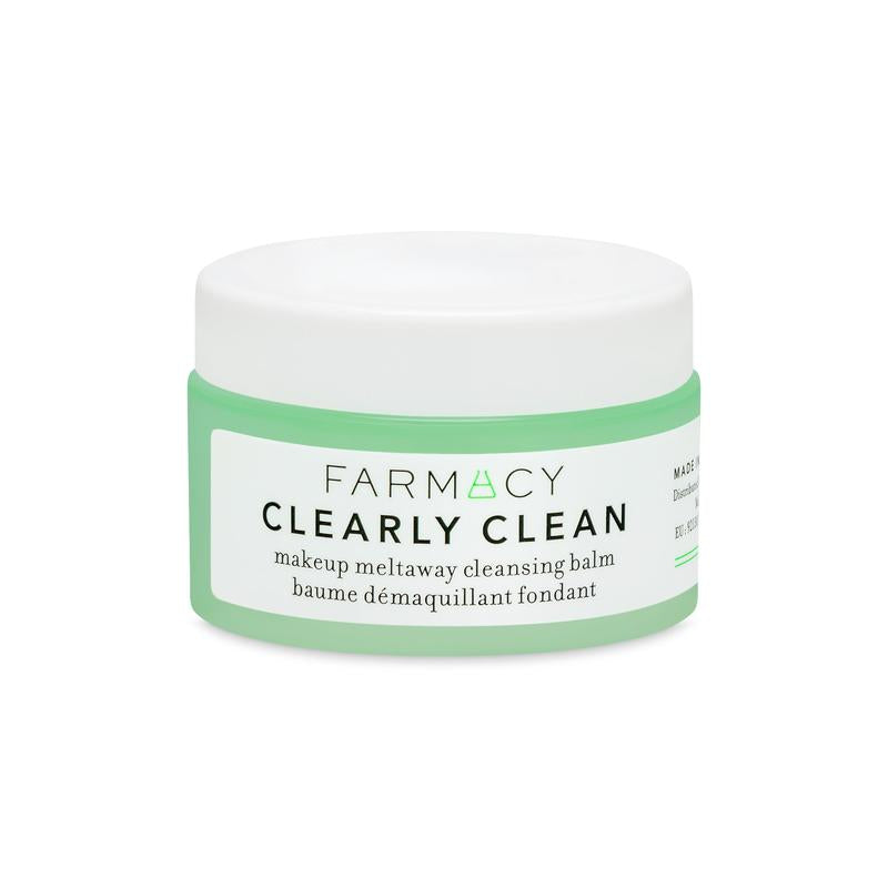 Farmacy Makeup Remover Cleansing Balm - Clearly Clean Fragrance-Free Makeup Melting Balm - Great Balm Cleanser for Sensitive Skin - 12ml