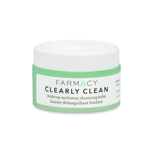 Farmacy Makeup Remover Cleansing Balm - Clearly Clean Fragrance-Free Makeup Melting Balm - Great Balm Cleanser for Sensitive Skin - 12ml