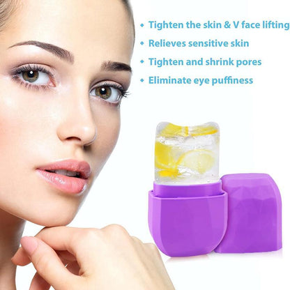 Facial Ice Roller, Ice Cube Face Tools, Skincare Product for Face and Eyes