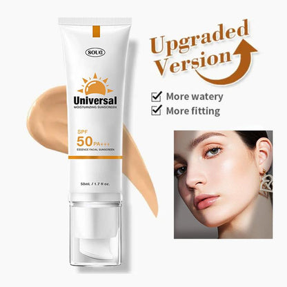 Strong UV Protection Tinted Moisturizer with All-In-One Face Sunscreen and Foundation, 50ml All Skin Types   Com  fort Hydrate Skin Repair Comfort Skincare Facial Moisturizing Moisture