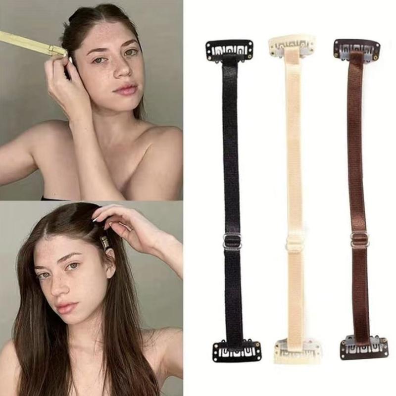 Face Care Belt with Hair Clip, Facial Beauty Strap for Improving Face Skin Elasticity, Adjustable Face Care Band for Daily Use