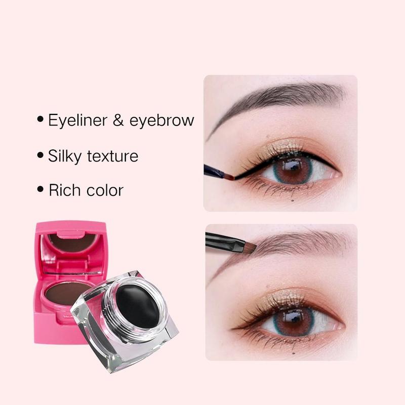 Eyebrow Makeup Gel with Eyebrow Brush (1 Piece), Waterproof Long Lasting Eyebrow Gel, Eyebrow Makeup Tool for Women