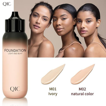 Flawless Liquid Foundation, Lightweight Moisturizing Foundation, Full Coverage Makeup Cream, Lightweight Concealer Foundation