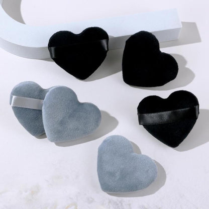 Heart Shaped Mini Makeup Puffs, 6pcs Soft Makeup Sponge Puffs, Professional Makeup Tools For Face