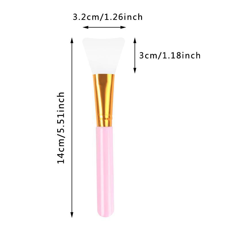 Silicone Facial Mask Brush, Facial Mask Applicator, Face Mask Scraper, Professional Facial Skincare Tools for Women Daily Use