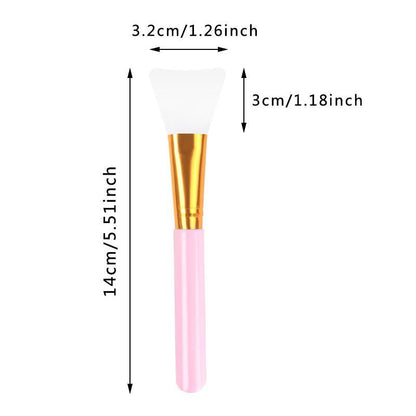 Silicone Facial Mask Brush, Facial Mask Applicator, Face Mask Scraper, Professional Facial Skincare Tools for Women Daily Use