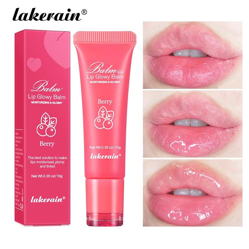 Long-lasting Lip Gloss, Moisturizing Glossy Lip Glaze Stick, Plumping Lip Oil Lip Stick for Girls & Women