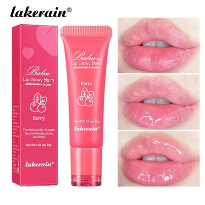 Long-lasting Lip Gloss, Moisturizing Glossy Lip Glaze Stick, Plumping Lip Oil Lip Stick for Girls & Women