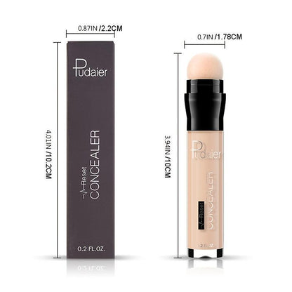 Long Lasting Concealer, Moisturizing Concealer Stick for Highlighting, Concealing, Dark Skin Covering, Full Coverage Flawless Makeup Cream