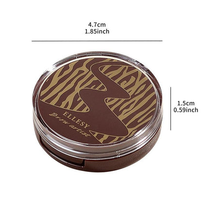 1 Piece Long Lasting Eyebrow Powder, Eyebrow Platte, Smudge Proof Eye Brow Powder