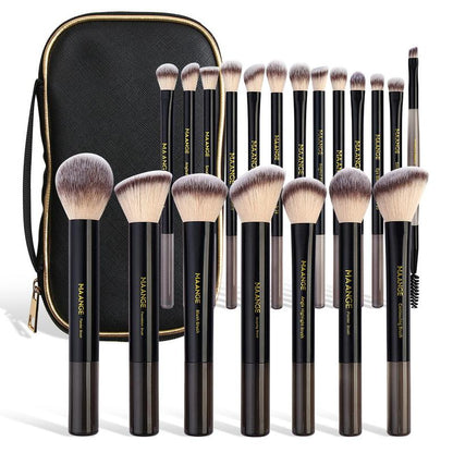 Makeup Brush Set with Cosmetic Bag, 20pcs/set Makeup Brushes for Blush, Loose Powder, Eyeshadow, Concealer, Brushes with Soft Bristles & Comfortable Grip for Beginners, Concealer Brush,?Back To School