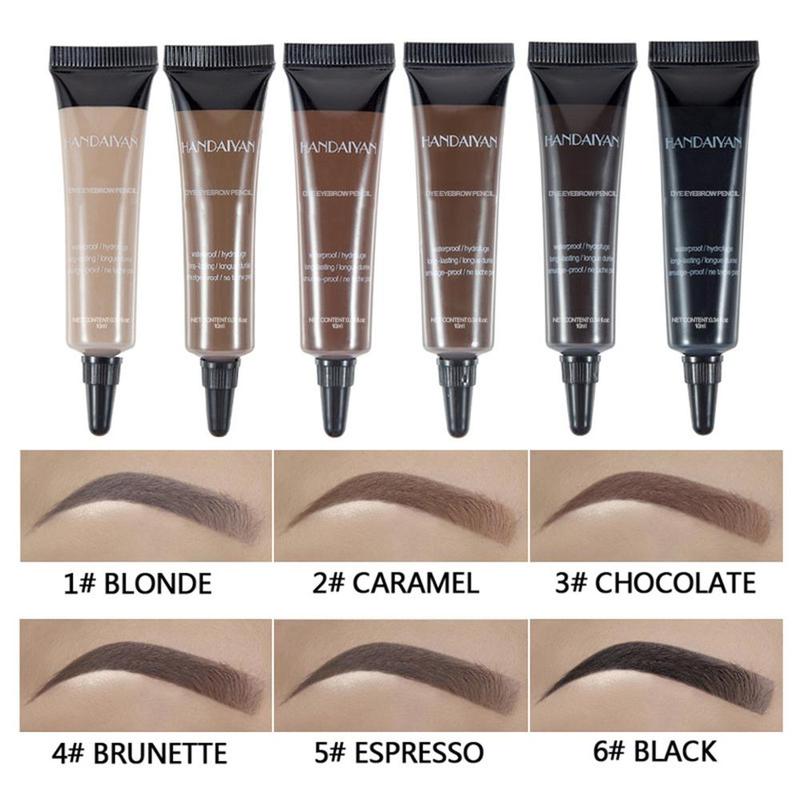 Cosmetic Supplies, Eyebrow Gel, Waterproof Long Lasting Eyebrow Pomade, Smudge Proof Eyebrow Tinted Cream, Eyebrow Makeup Tool For Daily Use