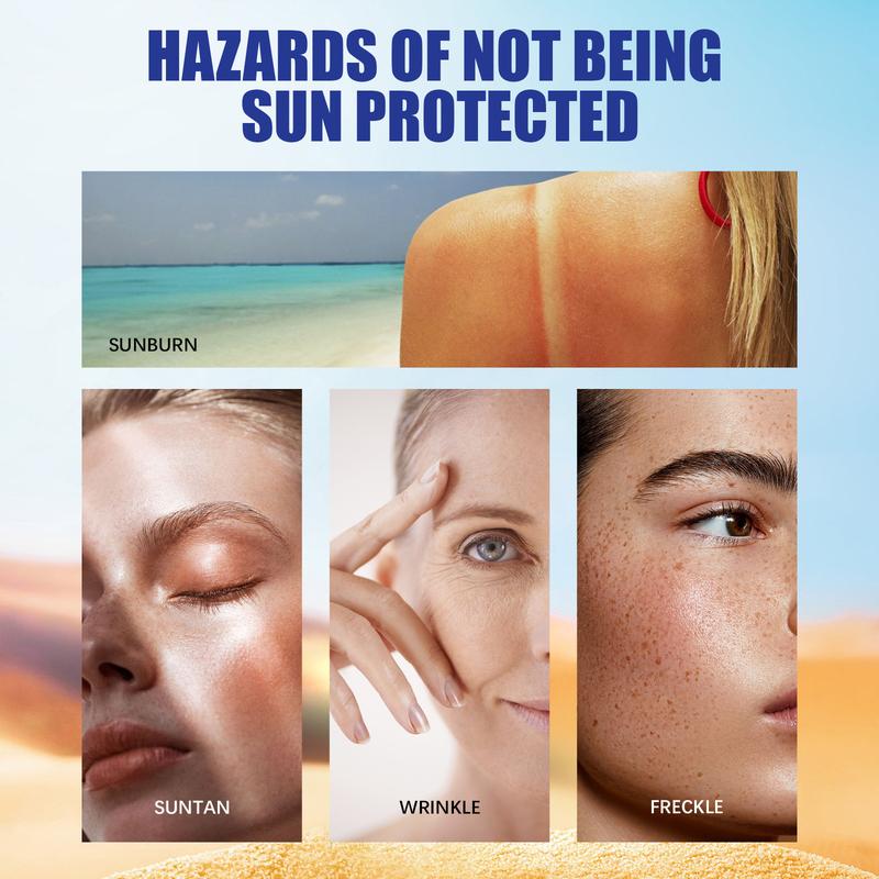 Hyaluronic Acid Sunscreen Stick Moisturizing, lightweight, refreshing, moisturizing, waterproof, SPF50+ UV protection Facial Skincare