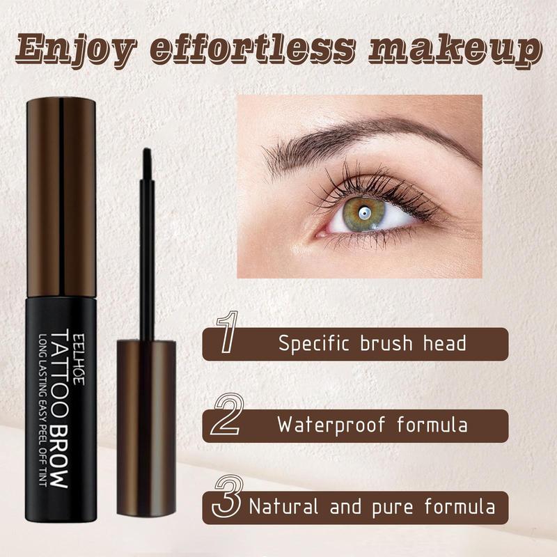 Waterproof Eyebrow Tint Pen, Long Lasting Eyebrow Tinted Cream, Eyebrow Makeup Tool For Women