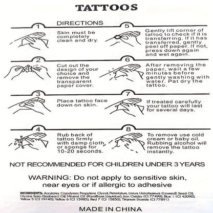 Sword And Dragon Pattern Temporary Tattoo Sticker, 1 Count Realistic Long Lasting Fake Tattoo For Women & Men