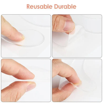 Reusable Silicone Face Patch, 5pcs Skin Care Sticker, Professional Skincare Tools for Women, Skin-lifting Silicone Patch, Washable Forehead, Eye Patches