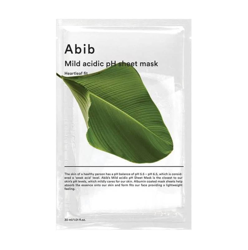 Abib - Mild Acidic pH Sheet Mask heartleaf