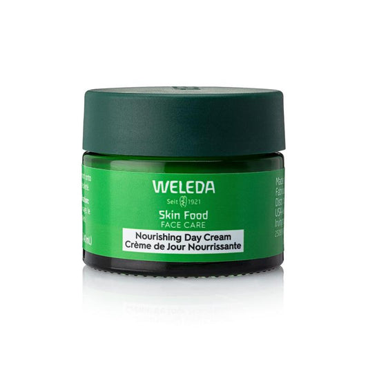 Weleda Skin Food Face Care Nourishing Day Cream, 1.3 Fluid Ounce, Plant Rich Moisturizer with Olive Leaf Extract, Squalane and Chamomile to Comfort and Hydrate Skin