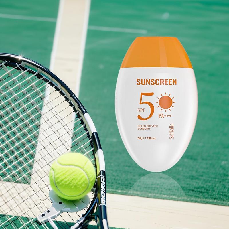 50g Spf50 Pa+++ Sunscreen, Moisturizing Sunscreen, Lightweight and Refreshing Lotion-like Texture, Sunscreen for Men and Women