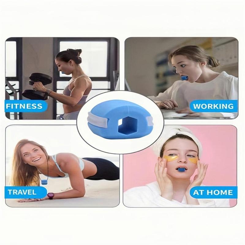 Jawline Trainer, Comfort Jawline Muscle Training Tool, Face Muscle Training Device, Face Slimming Tool, Face Lifting & Firming Sculptor, Skincare