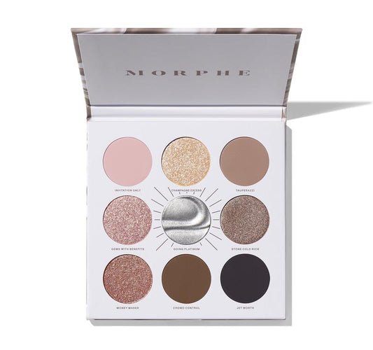 Morphe Rich & Foiled Artistry Palette, Eye Shadow Palette