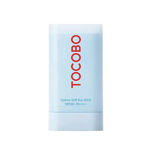 Tocobo Cotton Soft Sun Stick SPF50 PA++++ 19g - Facial Sunscreen with Broad Spectrum Protection