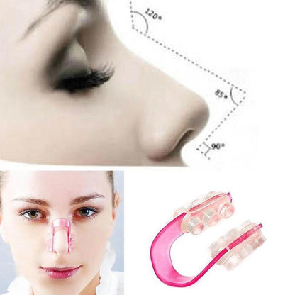 Nose Shaper, Soft Silicone Nose Straightener, Mini Nose Clip For Wide Nose