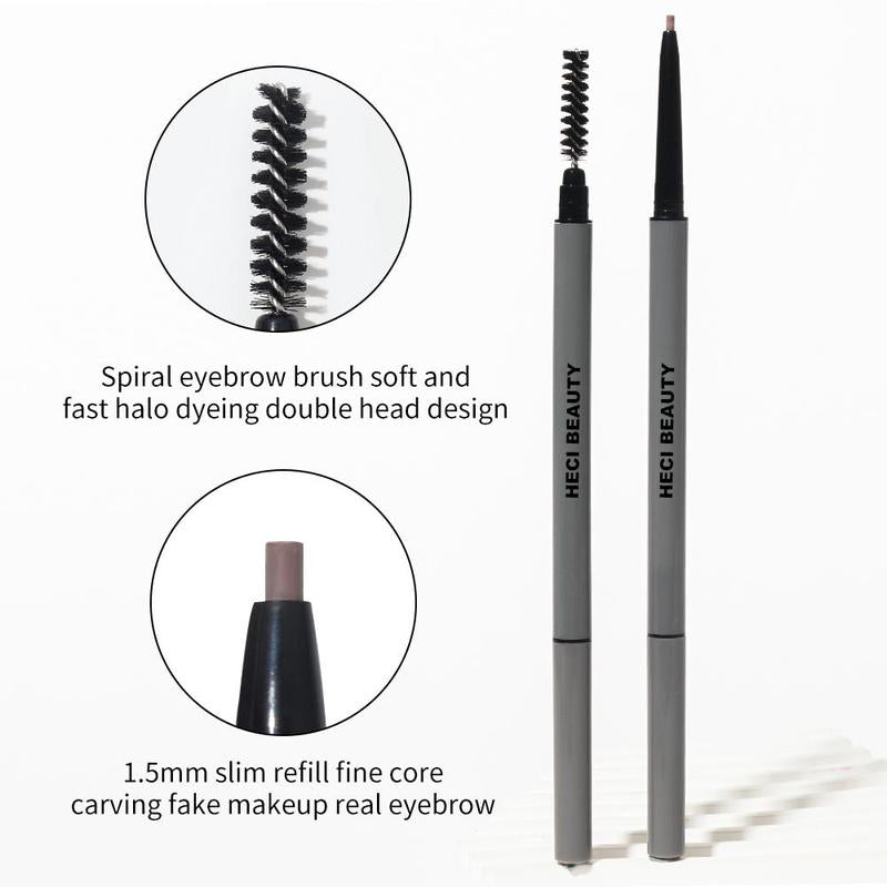 3pcs/set Portable Eyebrow Pencil & Gel & Cream Kits for Travel, Brow Shading and Filling Products, Professional Makeup Accessories for Women