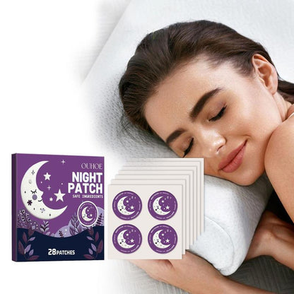 Natural Sleep Aid Night Patch for Improving Sleep Quality, 28pcs/set Body and Mind Relaxing Sticker, Beauty & Personal Care Product