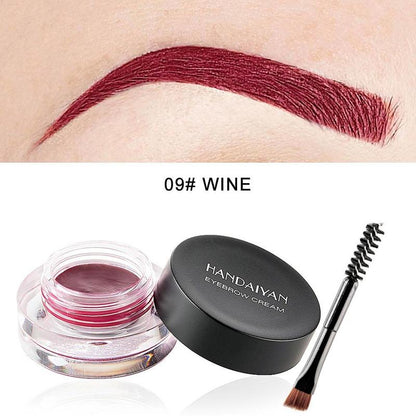 Waterproof Eyebrow Cream (1 Piece), Long Lasting Smudge Proof Eyebrow Makeup Product For Women