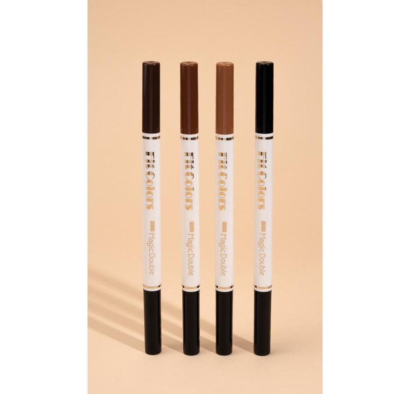 Double-ended Eyebrow Pencil, Waterproof Long Lasting Brow Styling Pen, Makeup Tool