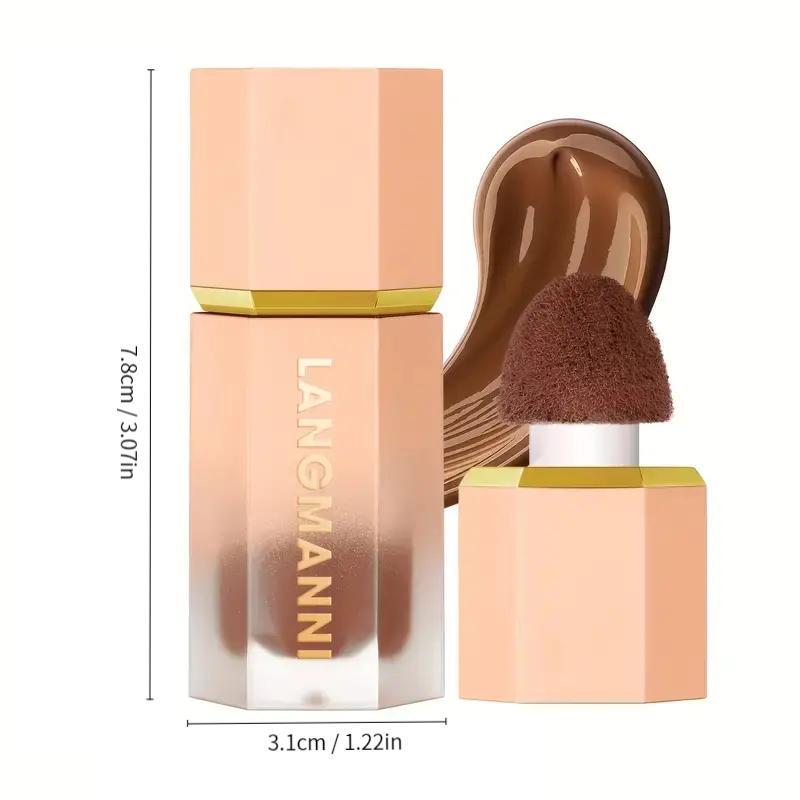 Long Lasting Comfort Skincare Liquid Bronzer, Bronzing Drops Cosmetic Matte Silky Lightweight Shadow Contour, Makeup Cosmetic for Women