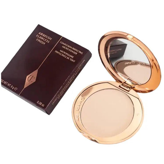 Medium for a flawless finish Skin Perfecting  AIR BRUSH Micro Powder - Makeup Matte Cosmetic powder