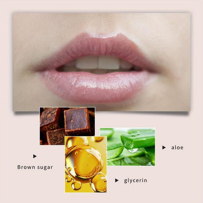 Sugar Scrub Lip Mask, Moisturizing Lip Scrub, Lip Exfoliator for Moisturizer, Lip Care Product