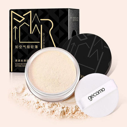 Long-lasting & Waterproof Loose Powders, 1 Count Cosmetic Products, Clear Oil Control Makeup Setting Powder, Facial Makeup Concealer Products for Daily Use