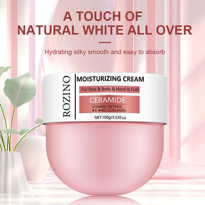 Hydrating Comfort Skincare Ceramide Moisturizing Cream, Hydrating Nourishing Moisturizer for Face & Body, Hydrate Skin Care Product for Women