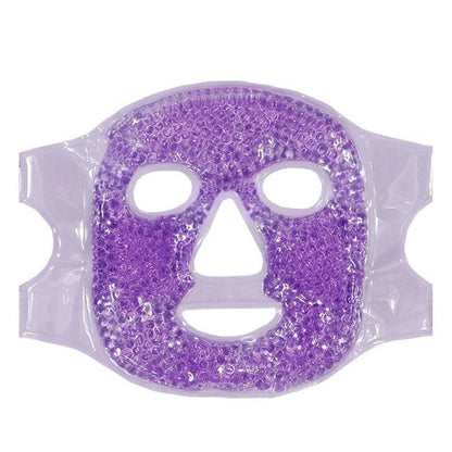 Hot & Cold Ice Pack Mask, Reusable Soft Ice Compress, Facial Spa Relief Gel Beads Skin Care Tool