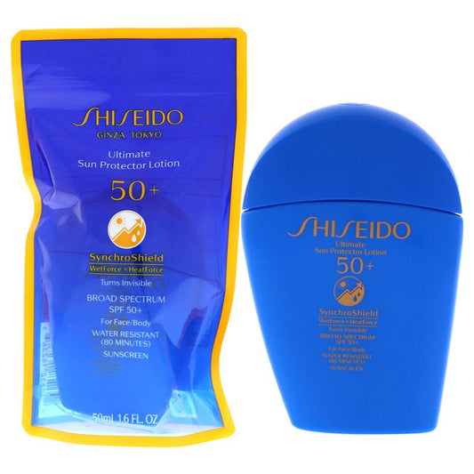 Ultimate Sun Protector Lotion SPF 50 by Shiseido for Unisex - 1.6 oz