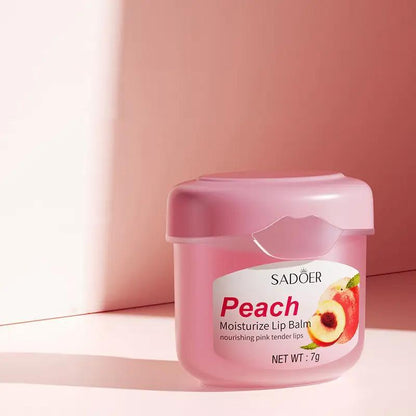 Peach Lip Mask, 2pcs/set Moisturizing & Nourishing Lip Mask, Lip Care Mask, Lip Care Products