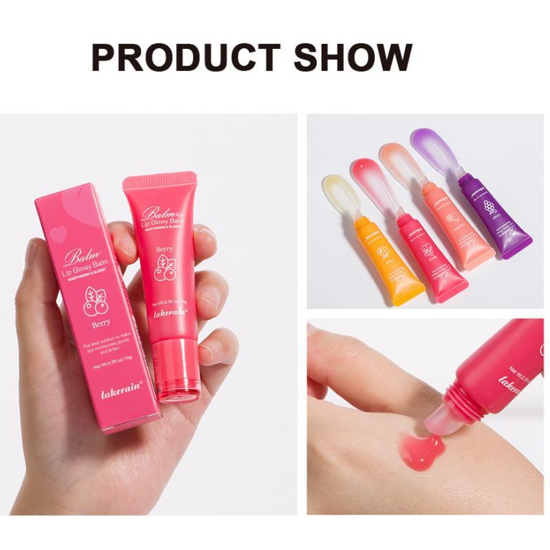 Long-lasting Lip Gloss, Moisturizing Glossy Lip Glaze Stick, Plumping Lip Oil Lip Stick for Girls & Women