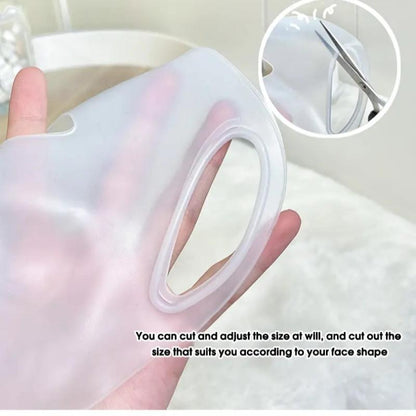 Reusable Silicone Facial Mask Cover with Ear Hook, Silicone Facial Mask, Professional Makeup Tool for Women, Beauty Supplies