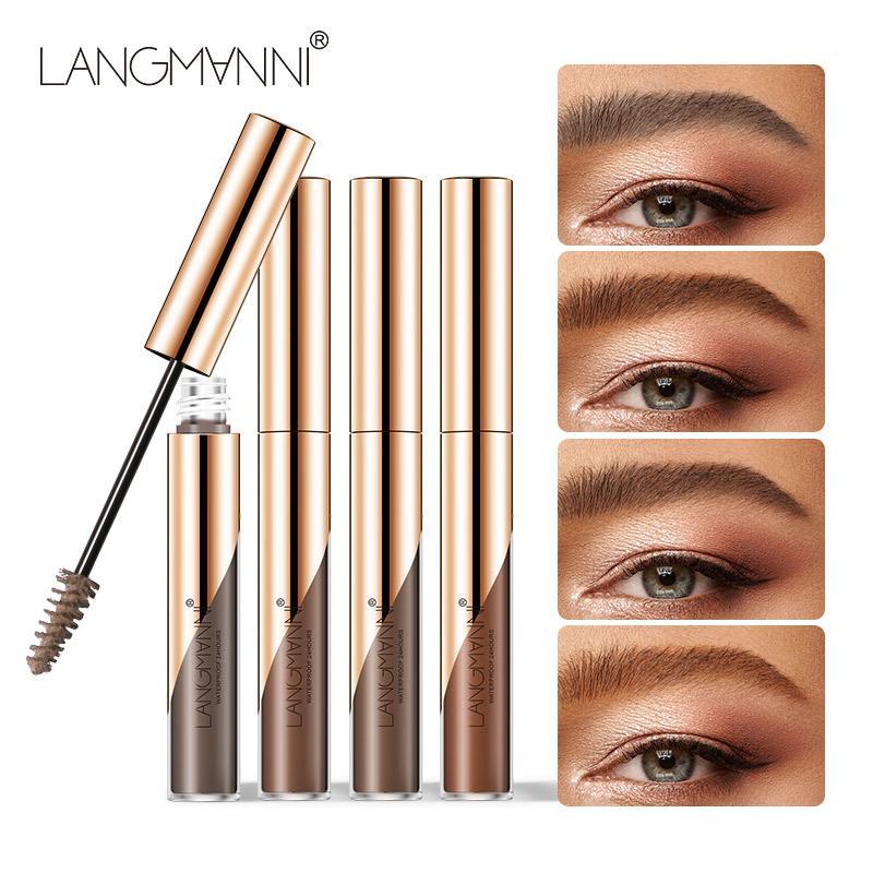 Long-lasting Eyebrow Gel, Eyebrow Pomade Cream, Waterproof Eyebrow Tinted Gel, Smudge Proof Eye Brow Liquid, Lasting Eye Brows Coloring Styling Cream