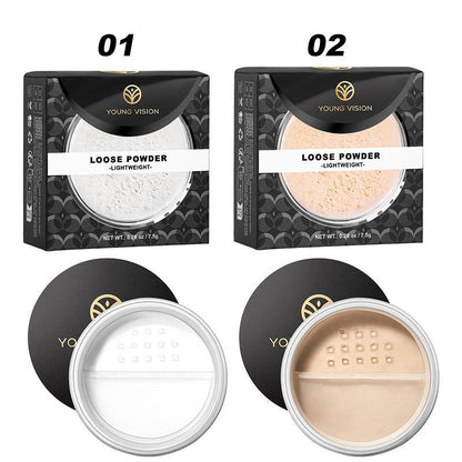 Long-Wearing Pressed Powder, 1 Count Oil Control Matte Powder, Makeup Setting Powder Compact Powder, Sweat Proof Matte Concealer Powder, Mattifying Makeup Powder