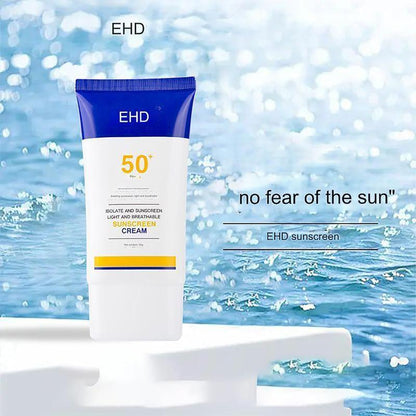 EHD Sunscreen, EHD Sunscreen 50, Sunscreen for Face, Non Comedogenic Face Sunscreen, Non Greasy Sunscreen, Best Sunscreen for Face Women, Water Resistant (3Pcs) (1pc) Facial Skincare Facial Skincare Comfort Skin Repair