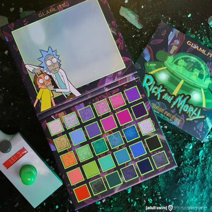 Rick and Morty x Glamlite Palette